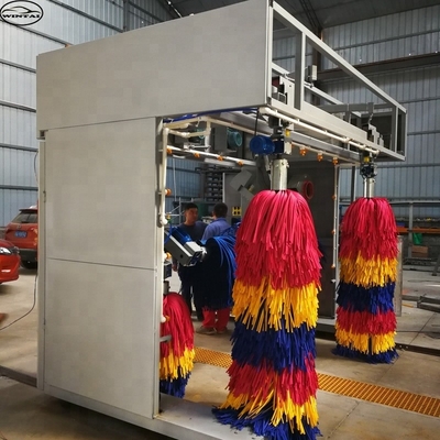 オプションドライヤーと泡のワックス噴霧付きのガントリータイプ自動洗車機