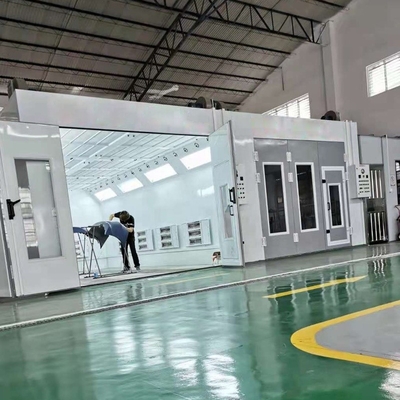 CE認証の自動車スプレーブースと空気循環システム 1 x 7.5kw 直送吸入扇風機