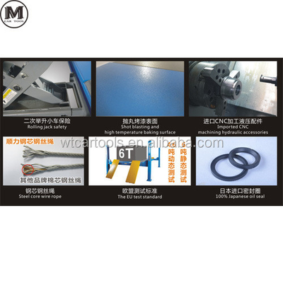 4000kg 持ち上げ容量 4 ポスト カー ハイスト 4720mm 長さ 2.2KW モーター パワー