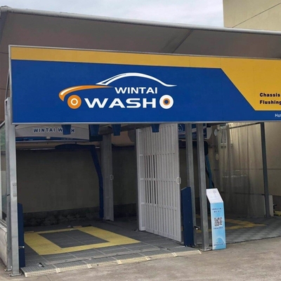 青色 全自動無接触洗車システム WT390 380V 安全操作