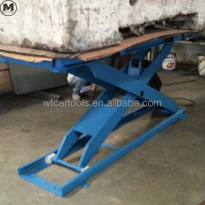 50Hzまたは60Hz周波数可動式低床モバイルミニカーリフト