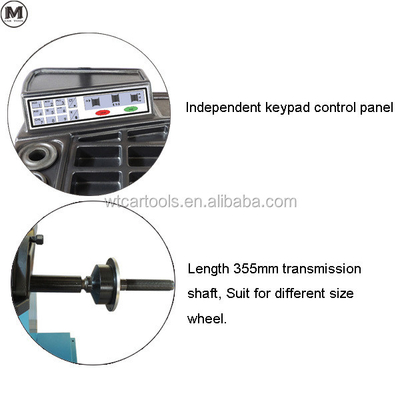 80kg WRB-085 LCDディスプレイ スマートタイヤバランサー 30インチリーム
