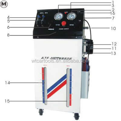 ATF-20DT 経済的な自動トランスミッション流体交換機とクリーナーマシン 220v