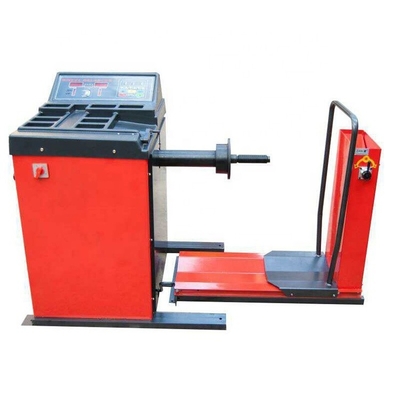 10S レッド 200KG 1400mm トラックホイールバランサー 220V 四輪バランス