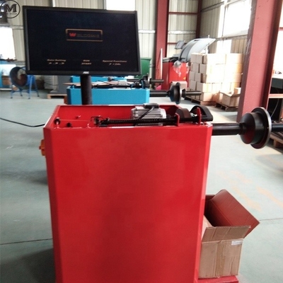 全自動タイヤバランサーマシン 0.37kw 220v 速度バランス