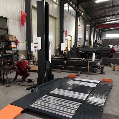 車両用エレベーター用4柱式駐車場リフト 12台積載数量 低メンテナンスコスト