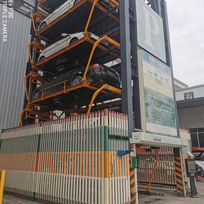 モーターチェーン駆動垂直回転式駐車エレベーター 多階建て 40トンの容量