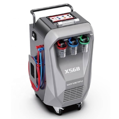 3/8HP コンプレッサー X568 車用AC復元機 洗浄機能とプリント内蔵