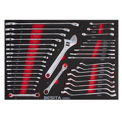 BESITA グレー 6691 257pcs オフロード車両修理のための機械ツールセット