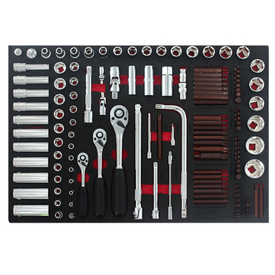 BESITA グレー 6691 257pcs オフロード車両修理のための機械ツールセット