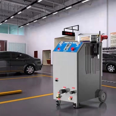 灰色乾燥氷吹き機 自動車エンジンの炭素を清掃する容量 1.5kg/min