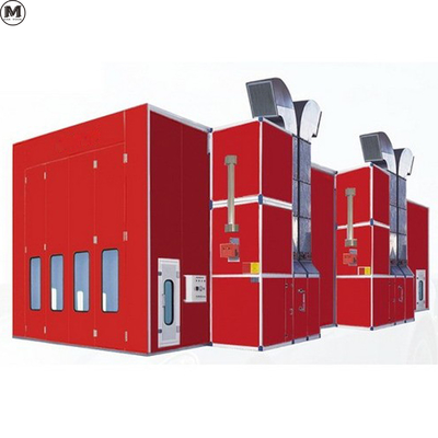 ディーゼルバーナートラックスプレーブース 220V 39KW LEDライトと11KWファン