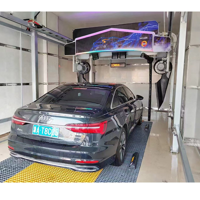 380V/18.5Kw タッチレス洗車機 304ステンレス鋼 ブラシレス洗車設備 8000*3800*3400 自動洗車ロボット 360洗車機
