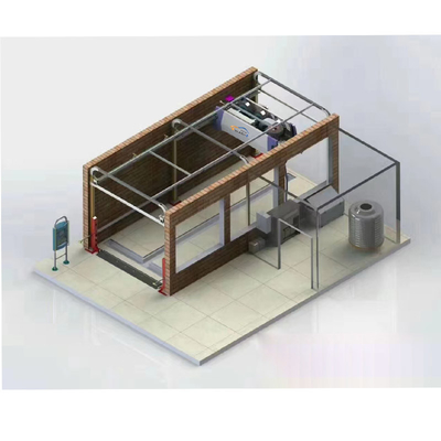 ローリングカーウォッシュシステム 304ステンレス鋼 自動ノンタッチ洗車ロボット ノンタッチ洗車設備