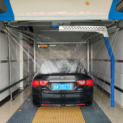 高圧完全自動洗車システム タッチフリー洗車機 シングルアーム付き 逆浸透水生成機
