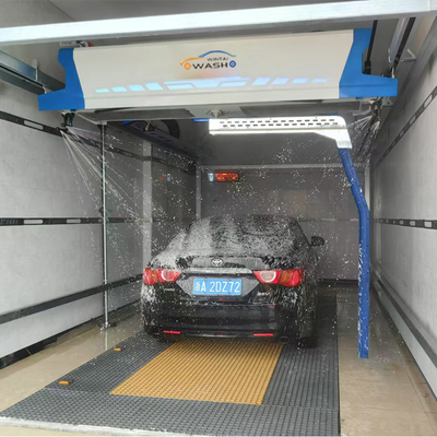 高圧完全自動洗車システム タッチフリー洗車機 シングルアーム付き 逆浸透水生成機