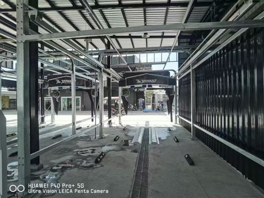 自動洗車機 触覚のない洗車機 洗水圧120バーの洗車機 水回収システム 洗車ロボット