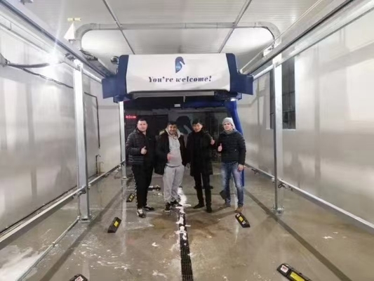 360度回転アームインテリジェントブラシレス洗車機 全自動