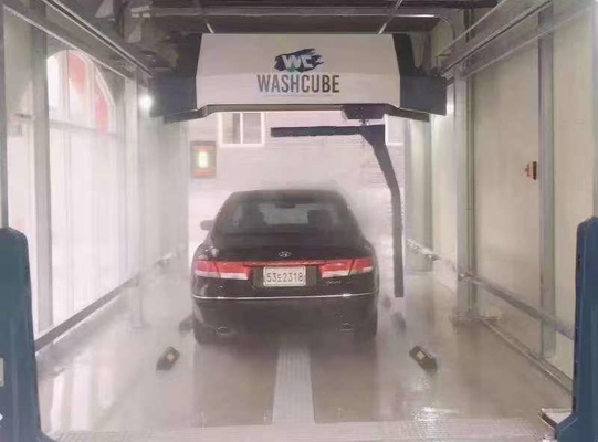 360度自動洗車ロボット 二軸移動式自動ノンタッチ洗車 高圧逆浸透水マシン