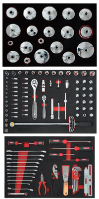 128個 オイルステーションツールソリューション ボウル型オイルグリッドレンチツールホルダーセット オイルフィルターレンチセット 車のメンテナンス用