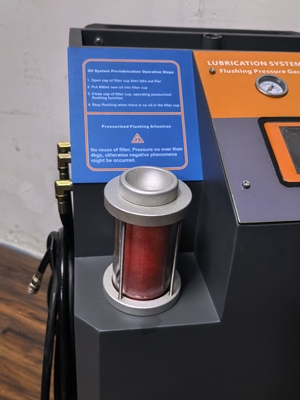 自動潤滑油システム 計数機能の洗浄機