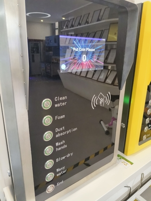 セルフサービス 洗車コントローラ,ステンレス鋼304 スクリーン・スプリットタイプ 多機能洗車機