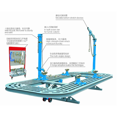 自動車車体フレームマシン 車体衝突修理システム シャシー直直し車体修理機器