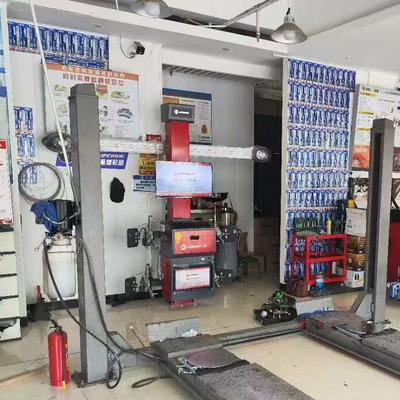 4PCS カメラ コンピュータ制御 サンシャイン ホイールアライナー 多言語対応 四輪アライメントシステム 3D ホイールアライナー