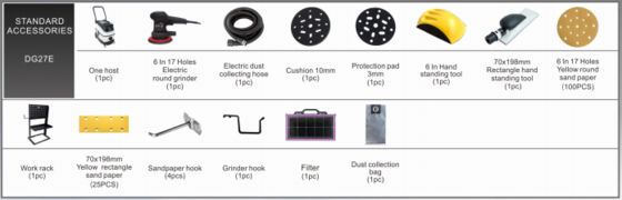 自動車ディテーリング機器 オートモーティブ用防塵乾式研磨機