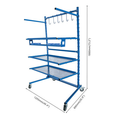 自動車 バンパー 塗料ラック ワークショップ ブレーキ 修理 塗料 ブレーキ ユニバーサル 塗料スタンド