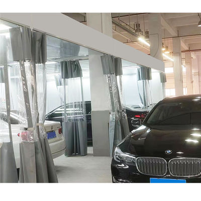 車用塗料スプレー室 焼物 自動準備室 塗料ライン