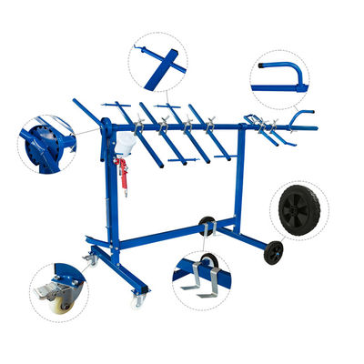 多角度塗装乾燥ラック ユニバーサル取り外し可能塗装スタンド 車塗装ラック