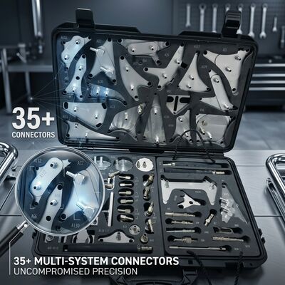 35点のATFアダプターキットとオイル圧力テスト トランスミッション診断サービスセット